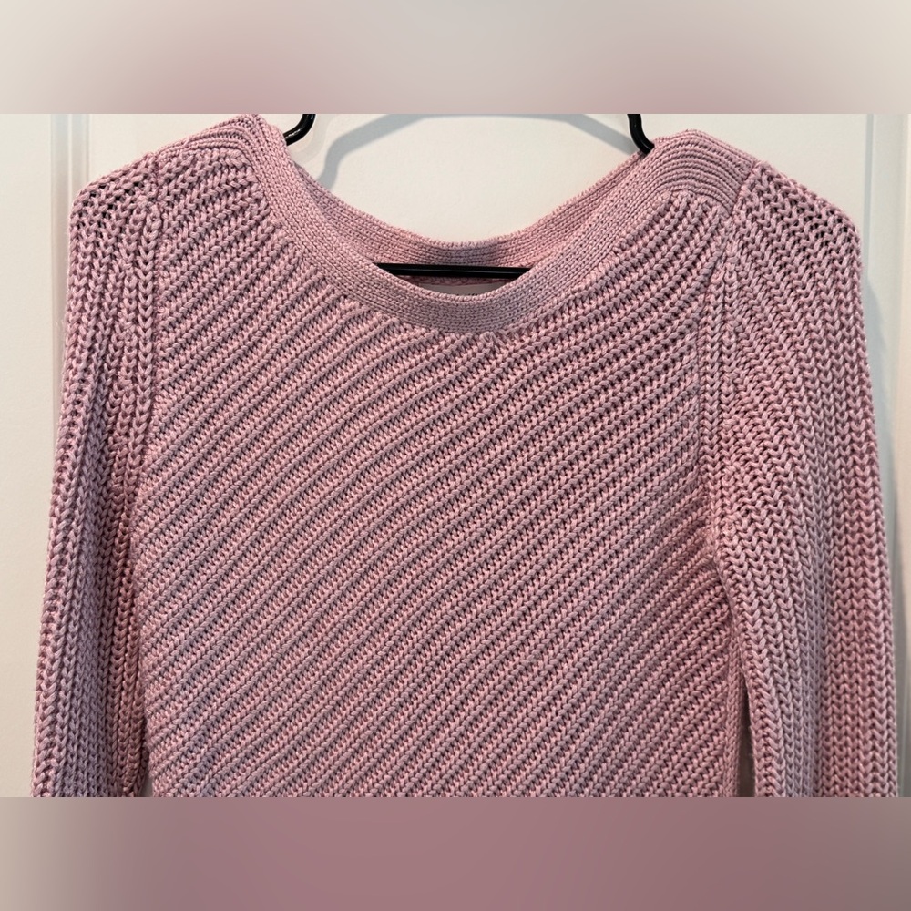 Calvin Klein Light Pink Knit Top - Picture 2 of 8